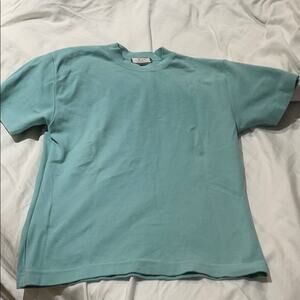 Jax country M sage green stretch simple T-shirt